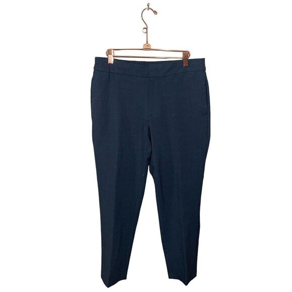 Banana Republic Mason Tapered Pants Athletic Men’s 32 Houndstooth 493989‎ Blue - Picture 1 of 7